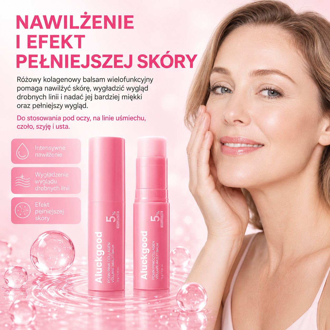 🚨 OSTATNI DZIEŃ: AŻ 60% TANIEJ! 💗 Różowy Kolagenowy Balsam Wielofunkcyjny ✨