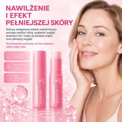 🚨 OSTATNI DZIEŃ: AŻ 60% TANIEJ! 💗 Różowy Kolagenowy Balsam Wielofunkcyjny ✨