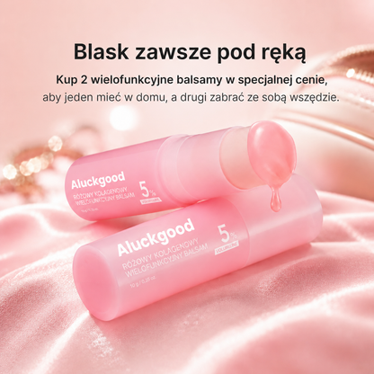 🚨 OSTATNI DZIEŃ: AŻ 60% TANIEJ! 💗 Różowy Kolagenowy Balsam Wielofunkcyjny ✨