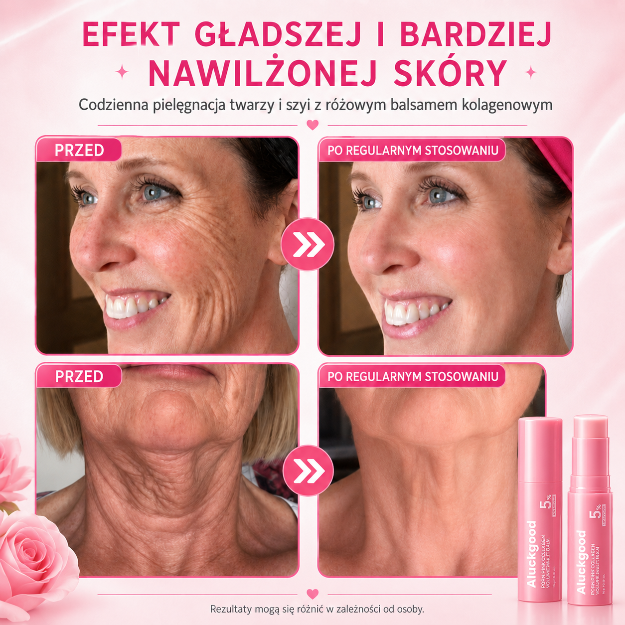 🚨 OSTATNI DZIEŃ: AŻ 60% TANIEJ! 💗 Różowy Kolagenowy Balsam Wielofunkcyjny ✨