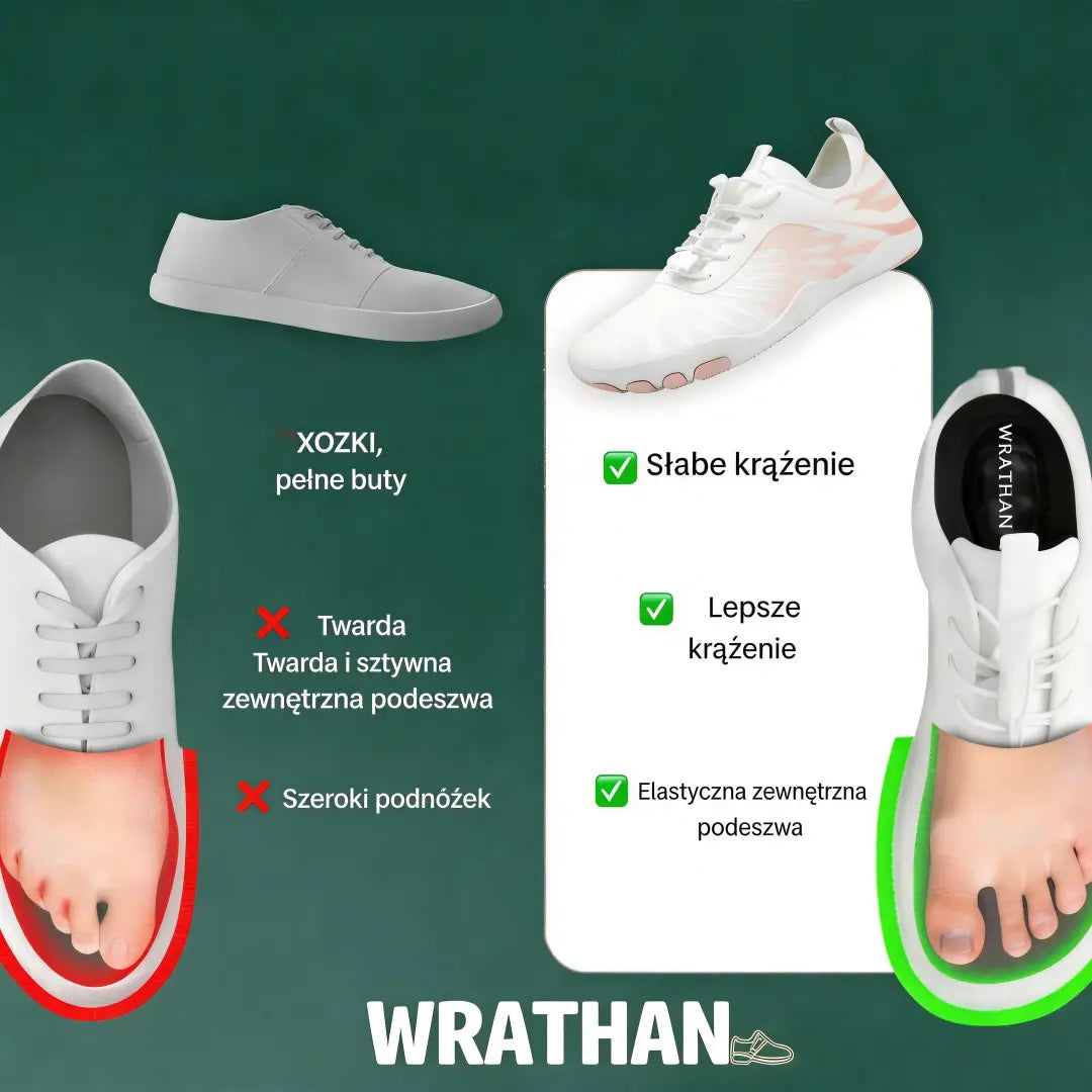 Najwygodniejsze buty barefoot z szerokim noskiem – dla kobiet i mężczyzn🔥Druga para 50% taniej!